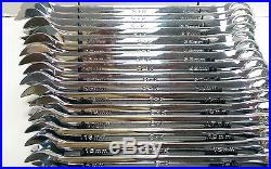 SK 86037 S-K Hand Tool 12pt Long Pattern Combination Metric Wrench Set 23pc