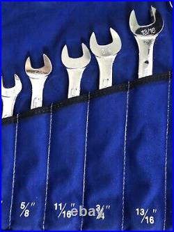 SK Combination Large Wrench Set 3/8 to 1 1/4 14pcs withPouch Complete EUC