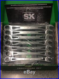 SK Hand Tools 7 PC SET 3/8 TO 3/4 X-FRAME 80049