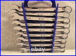 SK Professional 9pc Metric Hand Tool Wrench Set