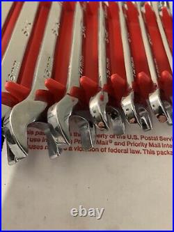 SK Tools USA 15pc Metric Combination Wrench Set 7mm-19mm 21mm 22mm 12 Pt