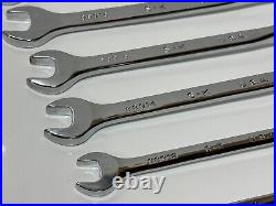 SK Tools USA NOS 8pc Metric 10mm-19mm Flex Head Combination Wrench Set, 12 Point