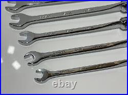 SK Tools USA NOS 8pc Metric 10mm-19mm Flex Head Combination Wrench Set, 12 Point