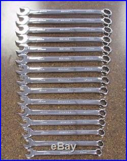 SNAP-ON 12 Point Metric Wrench Set-SOEXM 10mm-24mm(LIKE NEW)