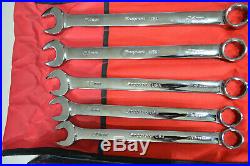 SNAP ON 18pc 12pt Metric Flank Drive Plus Combination Wrench Set, SOEXM7 to 24mm