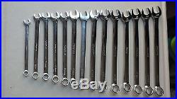 Snap-on Metric Combination Wrench Set 6-24mm 18 Pieces Mechanic Tools USA