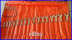 SNAP-ON METRIC COMBINATION WRENCH SET 8mm to 30mm