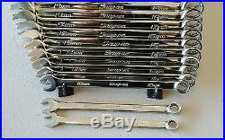 SNAP-ON METRIC COMBINATION WRENCH SET 8mm to 30mm
