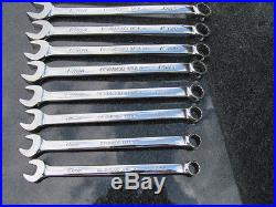 Snap On Metric Combination Wrench Set Oexm713b 10-22mm 13 Pc Oexm100b Oexm220b