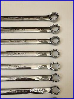 SNAP ON METRIC FLANK DRIVE PLUS WRENCH SET 7 22mm missing the 20mm SOEXM01FMBR