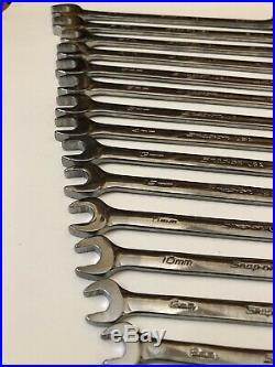 SNAP ON METRIC FLANK DRIVE PLUS WRENCH SET 7 22mm missing the 20mm SOEXM01FMBR