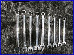 SNAP ON METRIC WRENCH SET 10MM Through 19MM 9 PC Set (11mm not included)