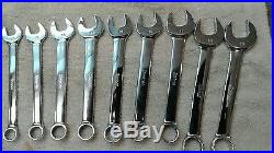 Snap On Metric Wrench Set 6mm To 19mm New Older Style