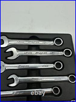 SNAP ON SAE 12 PT METRIC mm COMBNATION WRENCH SET #OEX 6-13 mm 8 PC NICE