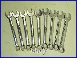 SNAP ON SOEXM710 10MM 19MM SOEXM10 SOEXM19 METRIC WRENCH SET 10 Piece Wrench