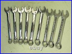 SNAP ON SOEXM710 10MM 19MM SOEXM10 SOEXM19 METRIC WRENCH SET 10 Piece Wrench