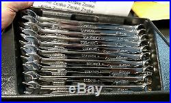 SNAP-ON TOOLS 10-PIECE METRIC 12-POINT WRENCH SET 10-19MM Ships Free
