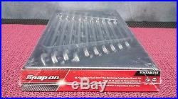 SNAP-ON TOOLS SOEXRM710 10-PC RATCHETING WRENCH SET METRIC FLANK DRIVE PLUS NEW