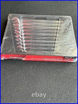 SNAP ON TOOLS USA 10pc Metric 12 Point FLANK DRIVE Wrench Set OEXM710B NEW