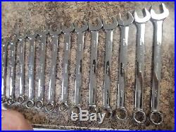 SNAP-ON Tools METRIC COMBINATION WRENCH SET OEXM 7MM-32MM EXCLUDES THE 20MM