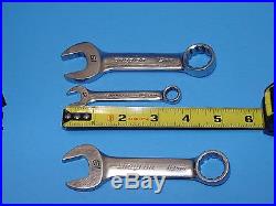 SNAP-ON Wrench Set Metric Stubby Short 10 pieces Combination OXIM