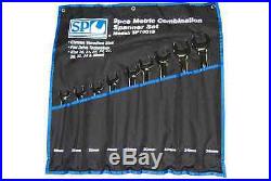 SP Tools 9pc Jumbo Metric Combination Spanner / Large Wrench Set 19-36mm SP10019