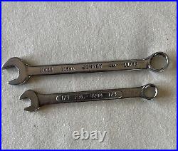 S. K 11 Piece SAE Open/Box Combination Wrench Set With2 Bonus Wrenches & Pouch