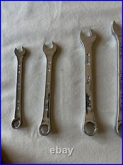 S. K 11 Piece SAE Open/Box Combination Wrench Set With2 Bonus Wrenches & Pouch