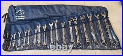 S&K 7mm-24mm 18pc 12point Metric Combination Wrench Set Free Shipping