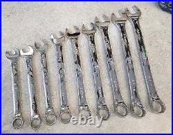S&K 7mm-24mm 18pc 12point Metric Combination Wrench Set Free Shipping
