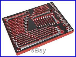 Sealey TBTP11 Tool Tray with Specialised Spanner Set 44pc