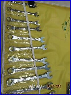Sk 15pc 12 Pt. Metric Combination Wrench Set #1815 (made In The Usa)