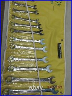 Sk 15pc 12 Pt. Metric Combination Wrench Set #1815 (made In The Usa)