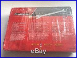 Snap On 10PC mm Non-Reversible Ratcheting Combination Box End Wrench Set OXRM710