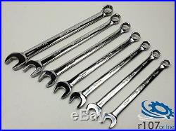 Snap On 10-17mm Flank Drive Plus Combination Spanners SOEXM707, Unused
