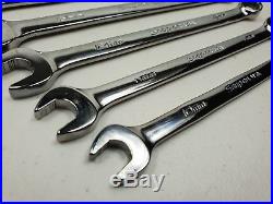 Snap On 10-17mm Flank Drive Plus Combination Spanners SOEXM707, Unused