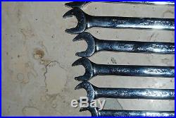 Snap On 10 Pc Flank Drive Plus Reversible Ratcheting Metric Wrench Set SOXRRM710
