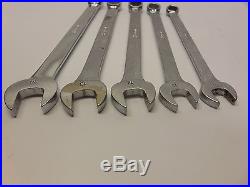 Snap On 10 Piece Metric Combination Wrench Set