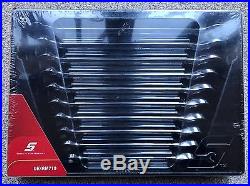 Snap On 10 Piece Metric Ratheting Combination Wrench Spanner Set Brand New