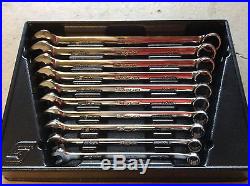 Snap On 10 Thru 19mm Plus Long Metric Combination Wrench Set New