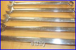 Snap On 10pc 12-Point Long Metric Combination Wrench Set (10 mm19 mm) OEXLM710B