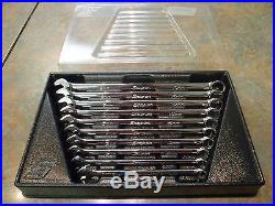 Snap-On 10pc Metric Flank Drive Plus Combination Wrench Set SOEXM710