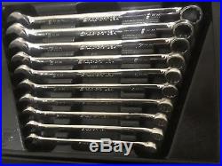 Snap On 10pc metric Flank Drive Plus Wrench Set SOEXM710.10 MM-19MM