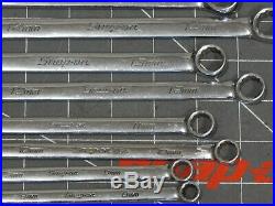 Snap On 23Pc Metric Combination Wrench Set 8MM 27 30MM 32MM OEXM 12Pt OEXM723KB