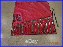 Snap-On 23 pc 12-Point Metric Combination Wrench Set 832 mm