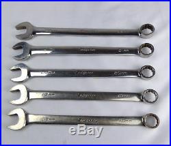 Snap On 25 Piece 12 Point Metric Combination Wrench Set 32mm 6mm OEXM