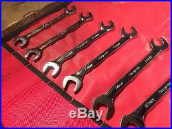Snap On 4 Way Angle Wrench Set Metric 14 Pc VSM814 Excellent