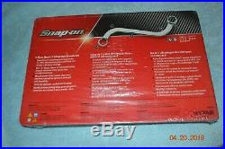 Snap On 5 pc 12-Point Metric S-Shaped Box Wrench Set #96