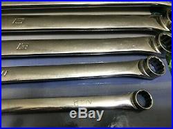 Snap-On 6 piece Metric Flank Drive High Perf 15° Offset Box Wrench Set 8-20mm