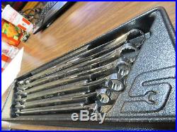 Snap On 6pc Extra Long 12-Point 0-Degree Offset Metric Box Wrench Set XDHFM